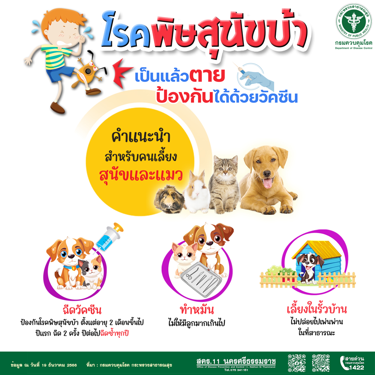 โรคพิษสุนัขบ้า